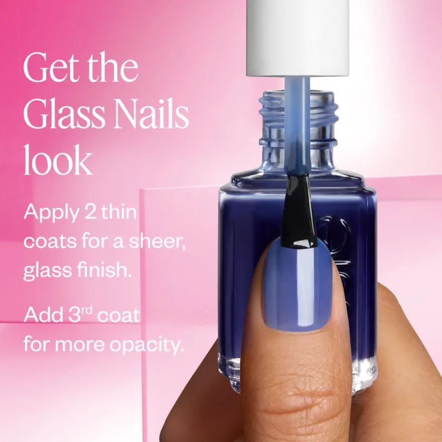 essie glass nails kynsilakka 5 half full 13,5 ml