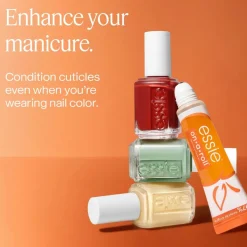 essie on-a-roll apricot nail and cuticle oil kynsinauhaöljy 13,5ml