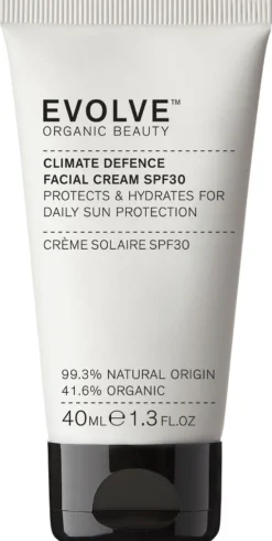 Evolve Organic Beauty Climate Defence SPF30 Cream Kasvovoide 40ml