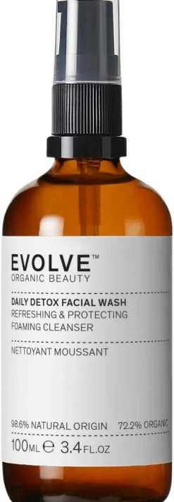 Evolve Organic Beauty Daily Detox Facial Wash Puhdistusgeeli 100 ml