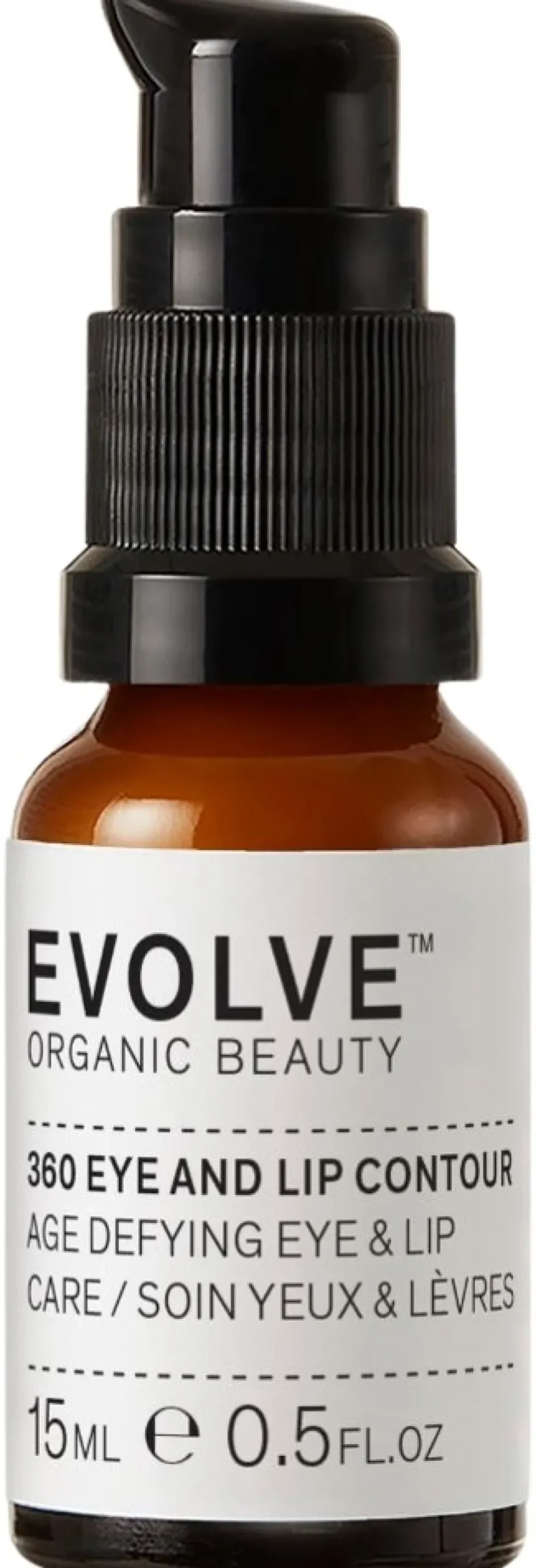 Evolve Organic Beauty 360 Eye & Lip Contour huulten- ja silmänympärysvoide 15 ml