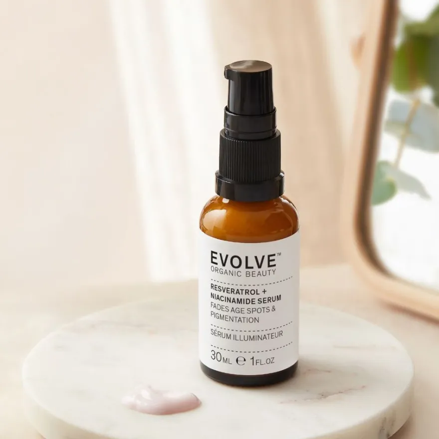 Evolve Organic Beauty Resveratrol + Niacinamide Seerumi 30ml