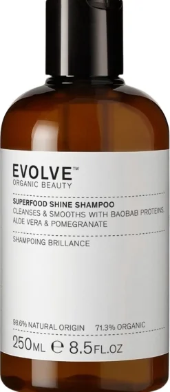 Evolve Organic Beauty Superfood Shine Shampoo 250ml
