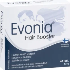 Evonia Hair Booster betasitosteroli-koliini-sinkki-vitamiinitabletti 60 tabl