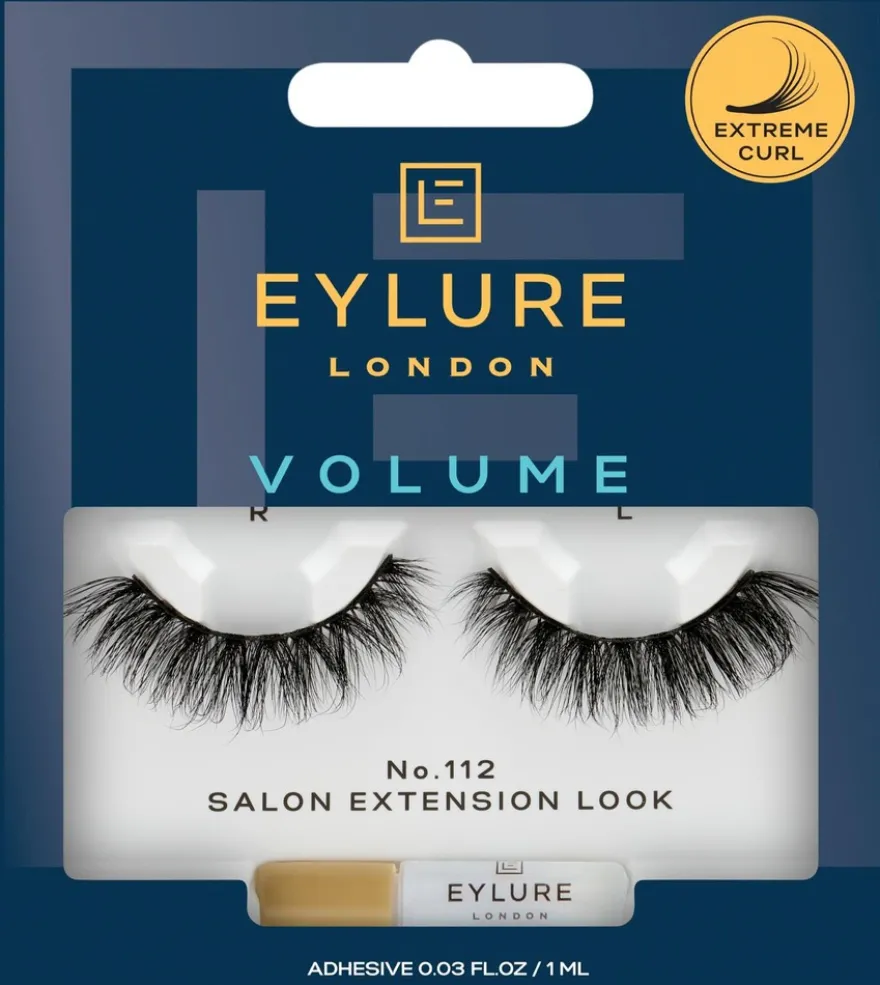 Eylure Volume & Curl No. 112 -irtoripset ja liima