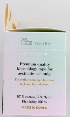 Faceimage kinesioteippi kasvoille Regular 5cm x 5m