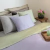 Fanni K Pussilakanasetti Silky Bamboo laventeli 150x210 cm, 50x60 cm