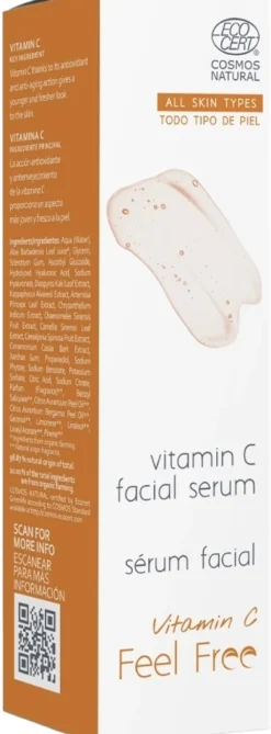 Feel free Heleyttävä ja kosteuttava C-vitamiini seerumi, 30ml