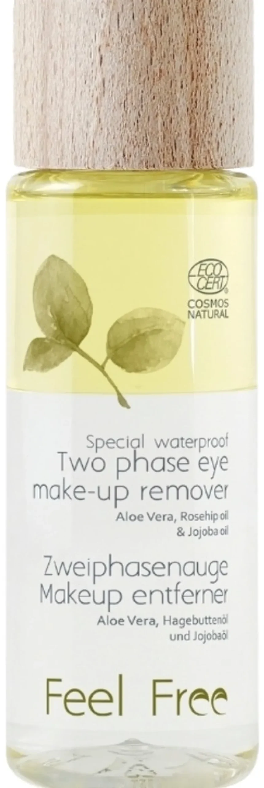 Feel free Hellävaraisen tehokas silmämeikinpoistoaine, 100ml