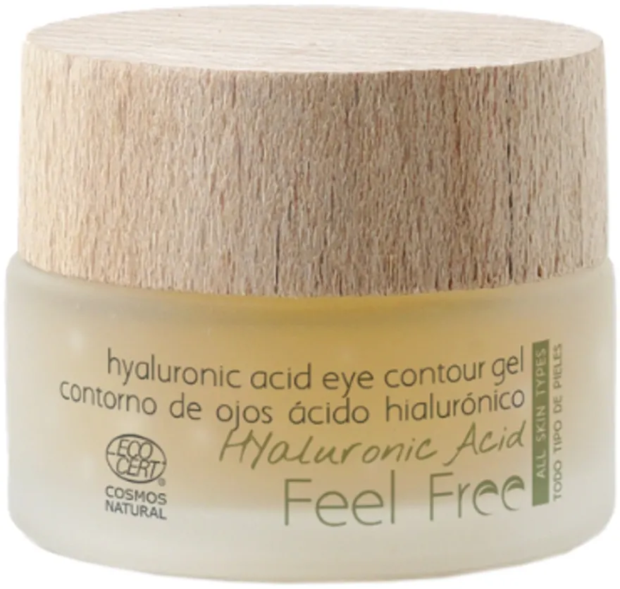 Feel free Kosteuttava ja virkistävä hyaluronihappo silmänympärysgeeli / - naamio, 30ml