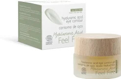 Feel free Kosteuttava ja virkistävä hyaluronihappo silmänympärysgeeli / - naamio, 30ml