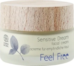 Feel free Rauhoittava ja hajusteeton Sensitive - herkän ihon hoitovoide, 50ml
