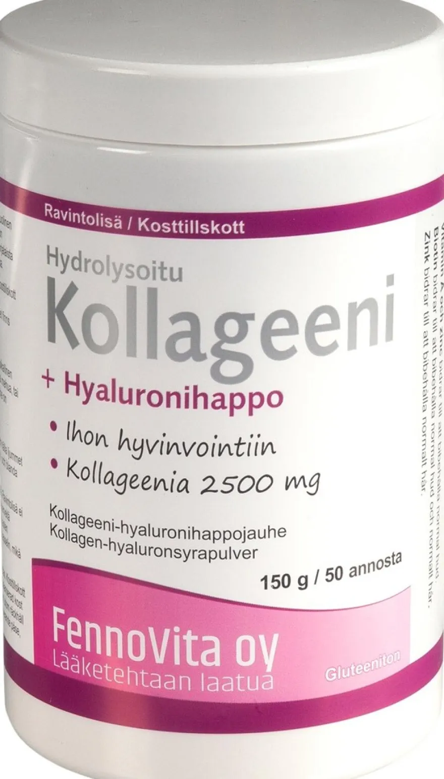 Fennovita Kollageeni + Hyaluronihappo