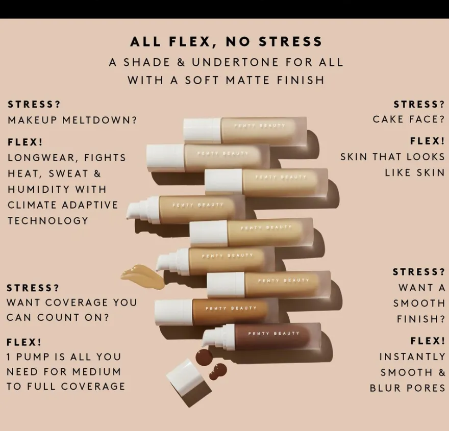 Fenty Beauty Pro Filt'r Soft Matte Longwear Foundation meikkivoide 32 ml