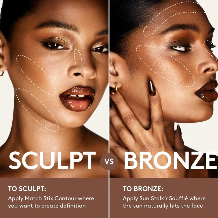Fenty Beauty Sun Stalk'r Souffle Pressed Mousse Cream Bronzer -aurinkopuuteri 15 g