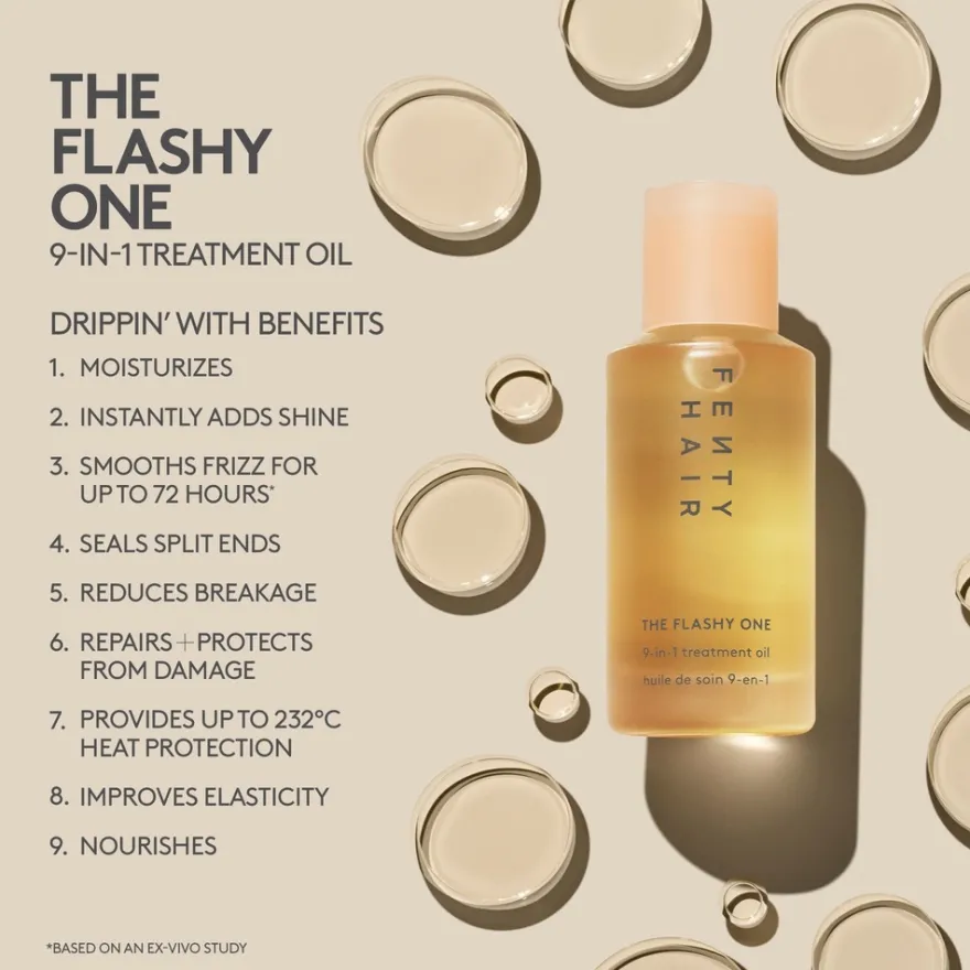 Fenty Hair The Flashy One 9-in-1 Treatment Oil hiusöljy 50 ml