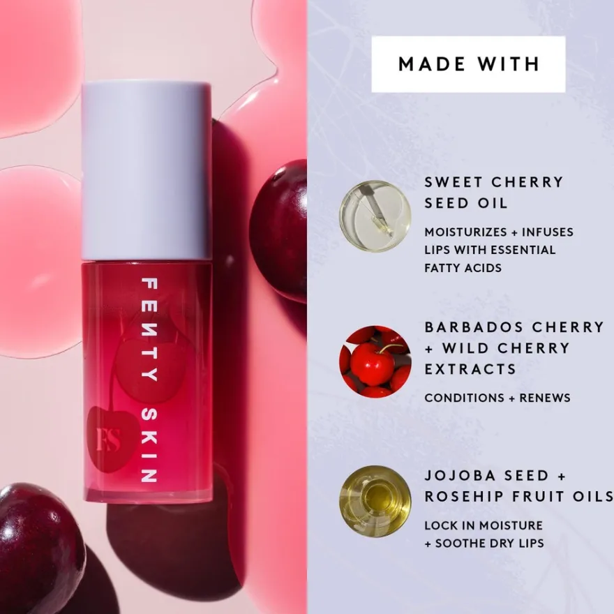 Fenty Skin Cherry Treat Conditionning Lip Oil huuliöljy 5,6 ml