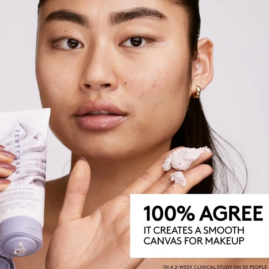 Fenty Skin Cookies N Clean Intensive Pore + Blackhead Face Scrub kasvokuorinta 100 ml