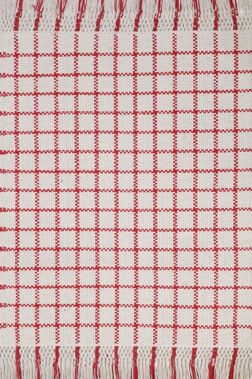 Finarte Ruutu puuvillamatto 60x90