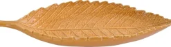 Finnmari Lehti kulho 31x10,5x3,5 cm keraaminen ruskea