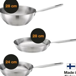 Fiskars All Steel Pure paistinpannu 24 cm