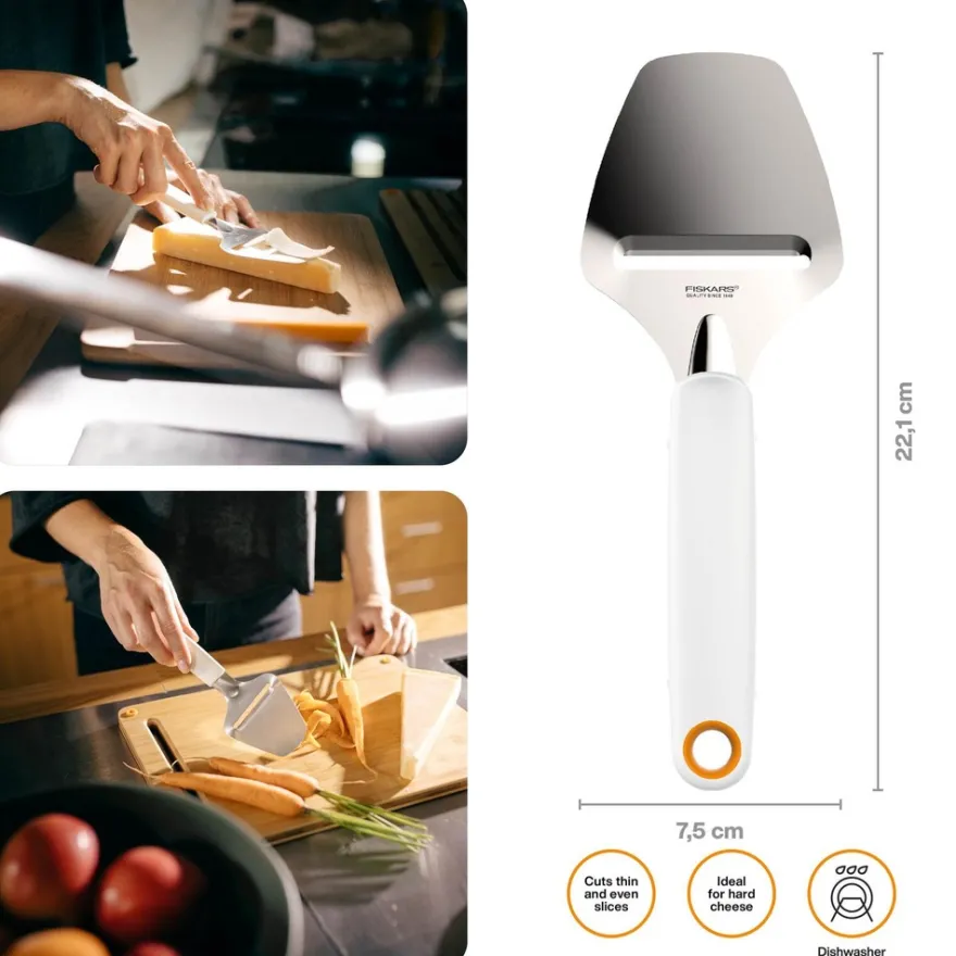 Fiskars FF Juustohöylä kovalle juustolle