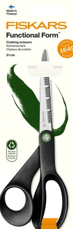 Fiskars FF ReNew keittiösakset 21 cm