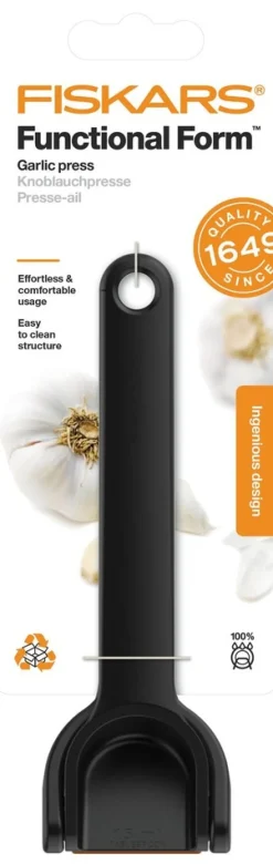 Fiskars Functional Form valkosipulipuristin