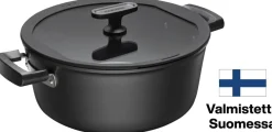 Fiskars Hard Face kattila 5 L kannella