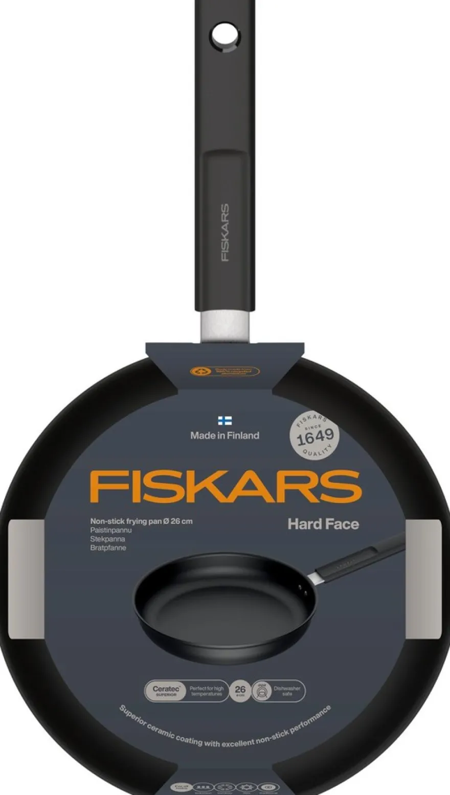 Fiskars Hard Face paistinpannu 26cm