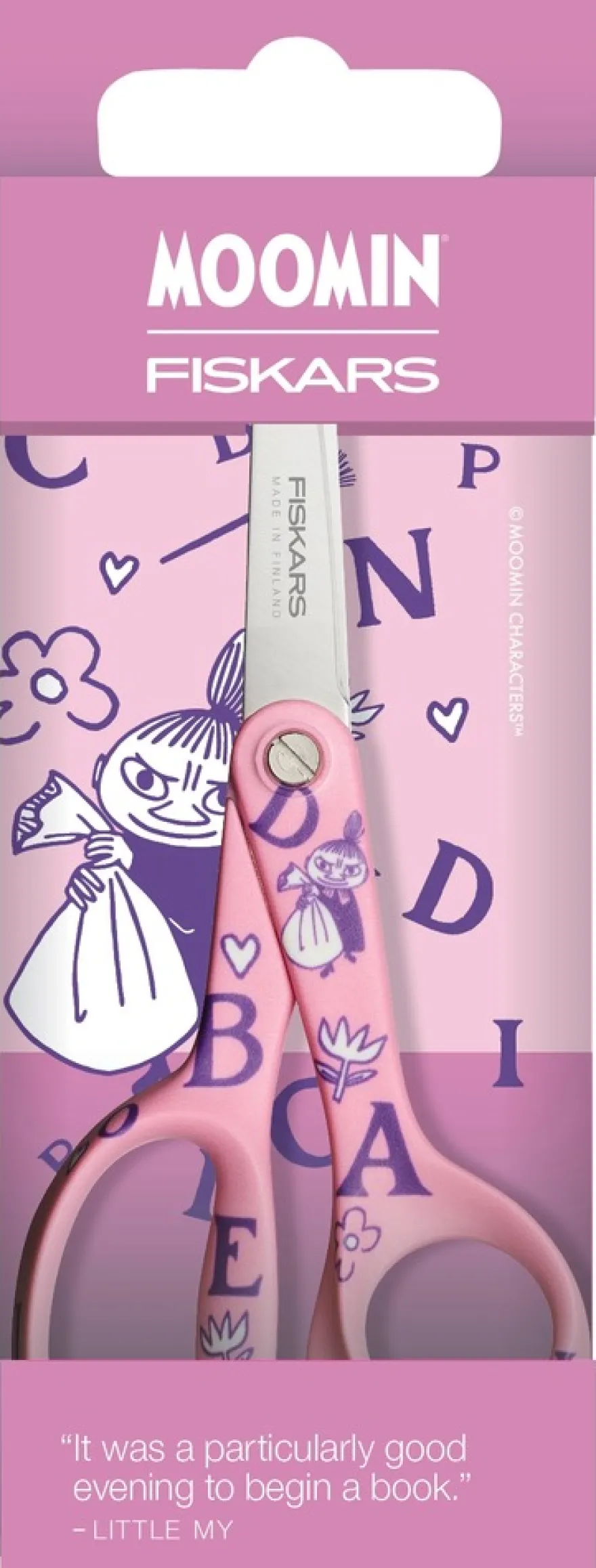 Fiskars Muumi lasten sakset 13cm Pikku Myy ABC