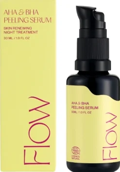 Flow Cosmetics AHA & BHA Peeling -yöseerumi 30ml