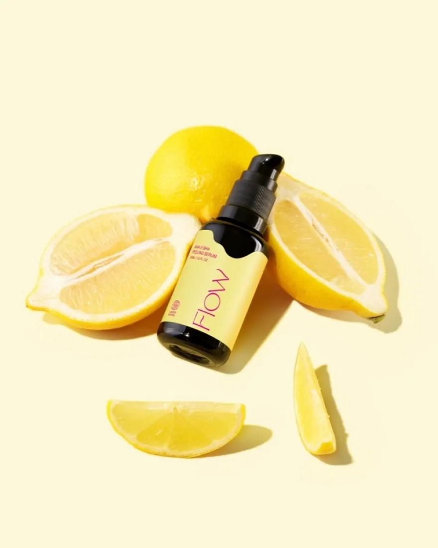 Flow Cosmetics AHA & BHA Peeling -yöseerumi 30ml