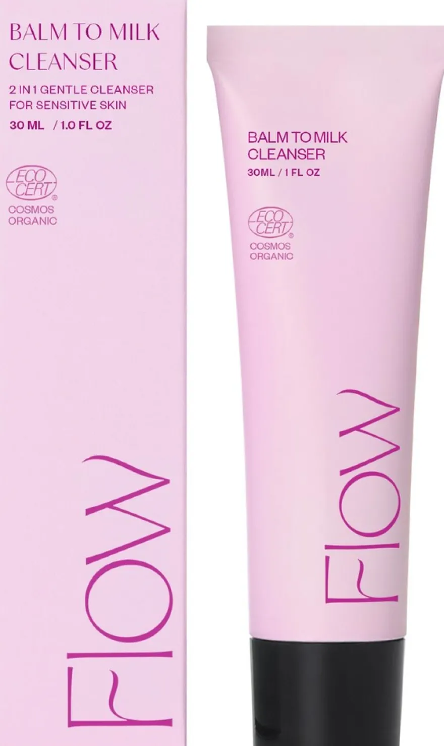 Flow Cosmetics Balm to Milk Cleanser -puhdistusbalmi kasvoille 30ml