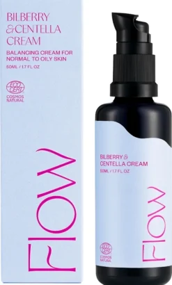 Flow Cosmetics Bilberry & Centella Cream -kasvovoide 50ml