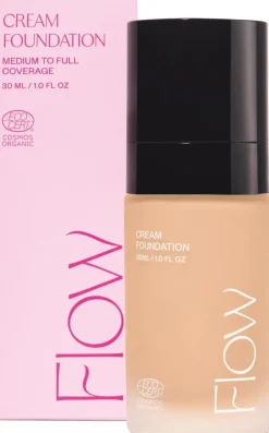 Flow Cosmetics Cream Foundation - Warm 3.5 30ml meikkivoide