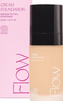 Flow Cosmetics Cream Foundation - Warm 3.5 30ml meikkivoide