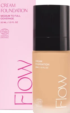 Flow Cosmetics Cream Foundation - Warm 3.5 30ml meikkivoide