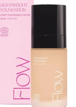 Flow Cosmetics Lightweight Foundation - Warm Tan 30ml meikkivoide