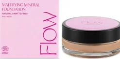 Flow Cosmetics Mattifying Mineral Foundation Warm01 (Light Ivory) 10g mineraalimeikkipohja