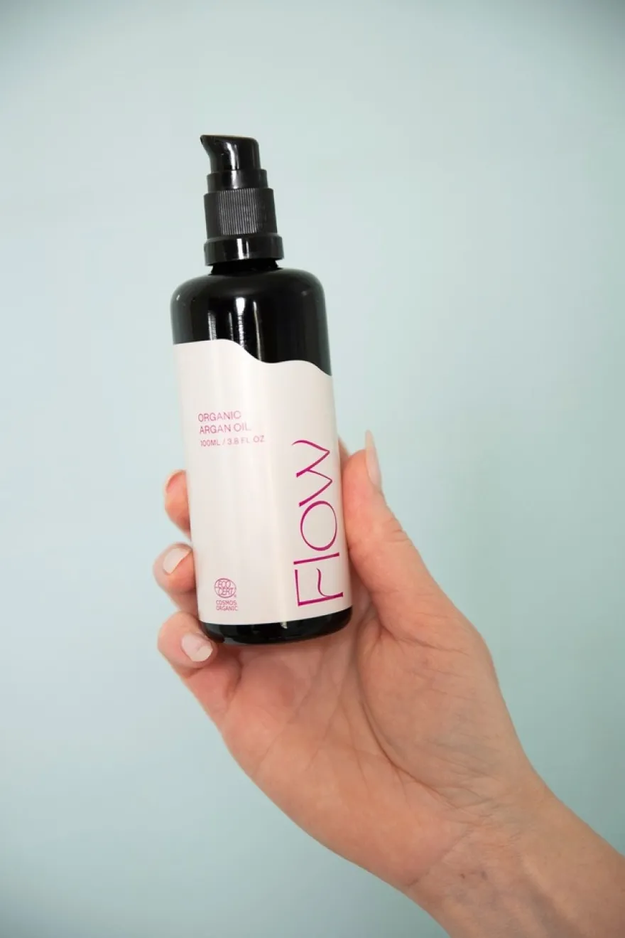 Flow Cosmetics Organic Argan Oil -hoitoöljy 100ml