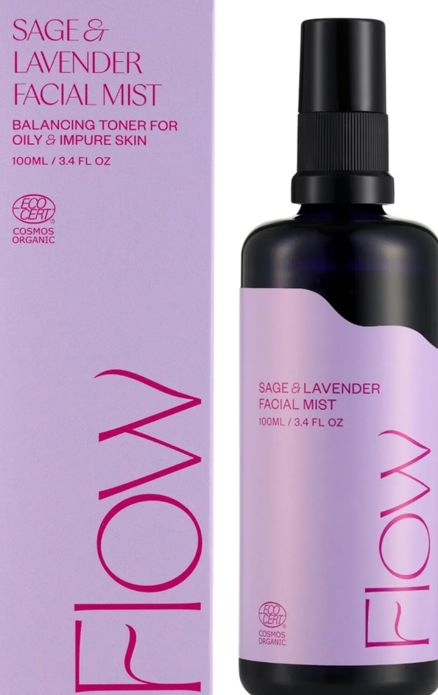 Flow Cosmetics Sage & Lavender Facial Mist 100ml kasvovesi