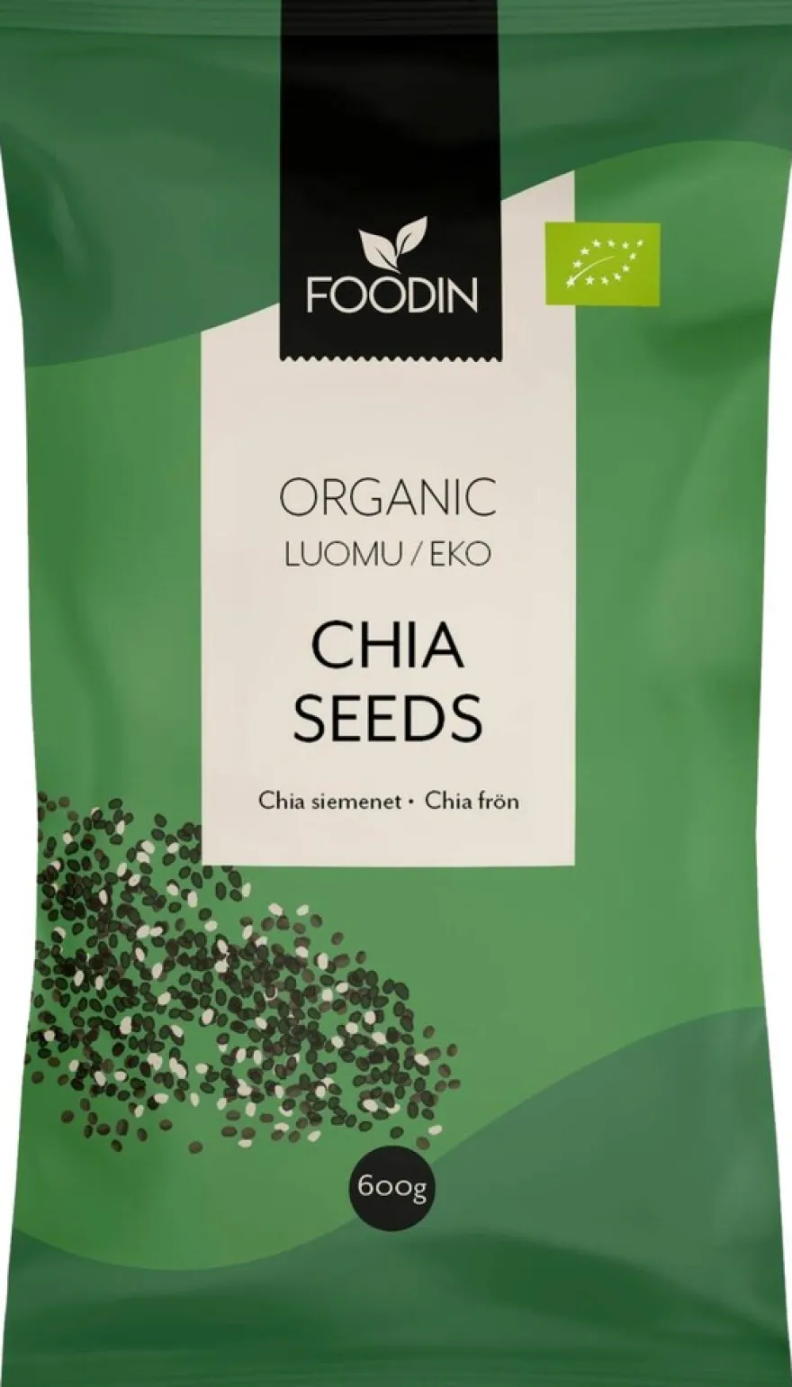 Foodin Chia-siemen luomu 600g