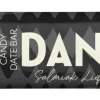 Foodin Dandy Candy Bar, Salmiak Liquorice, 35g