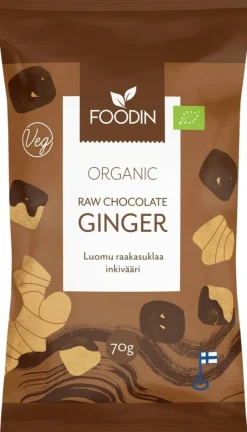 Foodin Raakasuklaainkivääri luomu 70g