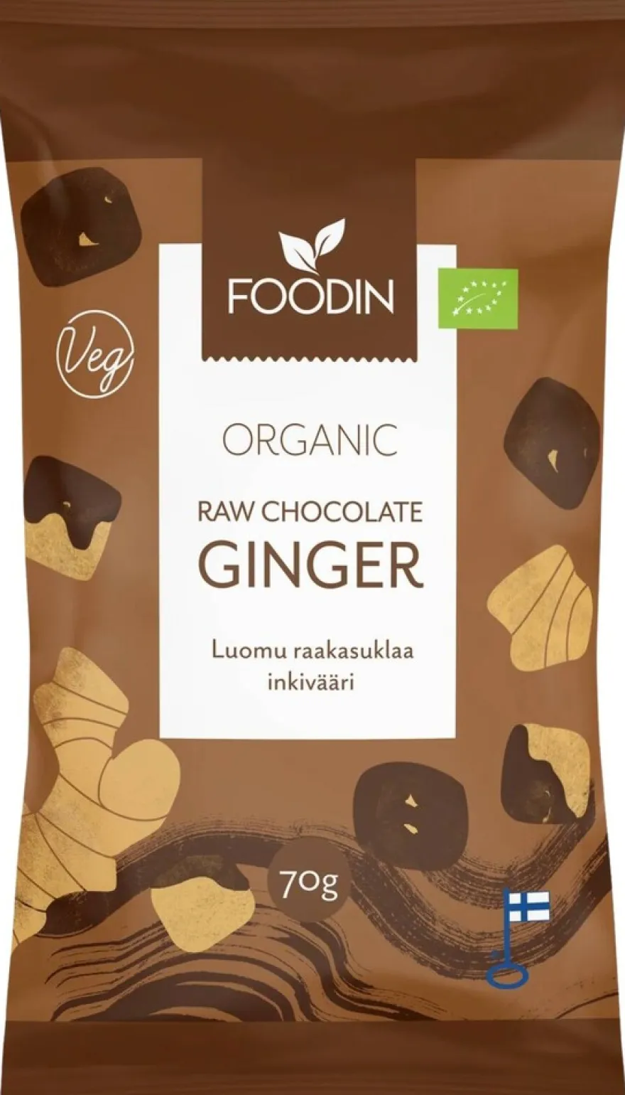 Foodin Raakasuklaainkivääri luomu 70g