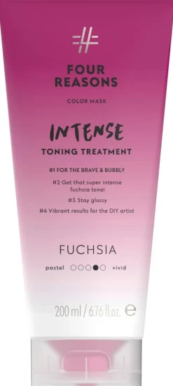 Four Reasons Color Mask Intense Toning Treatment Fuchsia tehohoito 200 ml