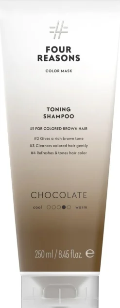 Four Reasons Color Mask Toning Shampoo Chocolate sävyttävä shampoo 250 ml