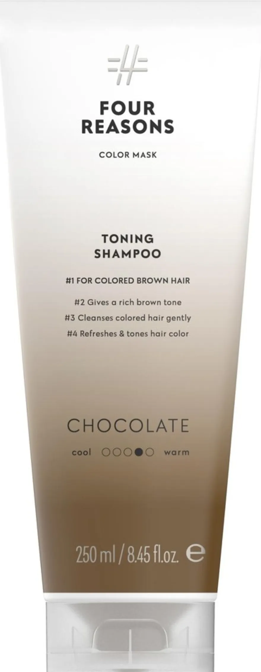 Four Reasons Color Mask Toning Shampoo Chocolate sävyttävä shampoo 250 ml