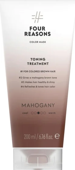 Four Reasons Color Mask Toning Treatment Mahogany sävyttävä tehohoito 200 ml